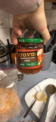 black bean & corn salsa