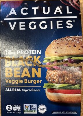 Black Bean Veggie Burger