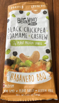 Black Chickpea + Edamame + Cashew Habanero BBQ