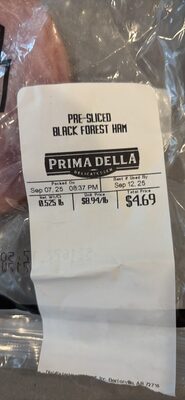 Black Forest Beechwood Smoked Ham