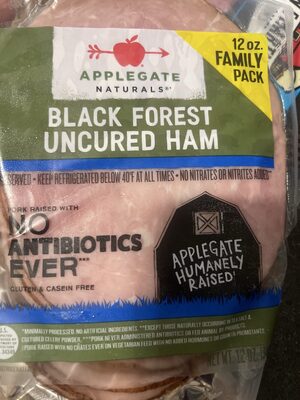 Black forest unclear ham