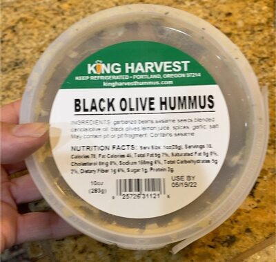 Black Olive Hummus