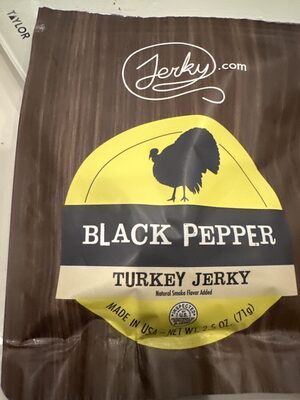 Black Pepper Turkey Jerky