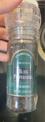 Black peppercorns