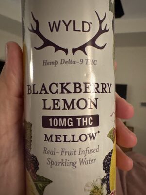 BLACKBERRY LEMON MELLOW Real-Fruit Infused Sparkling Water