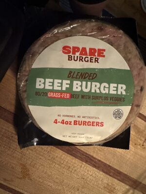 Blended Beef Burger
