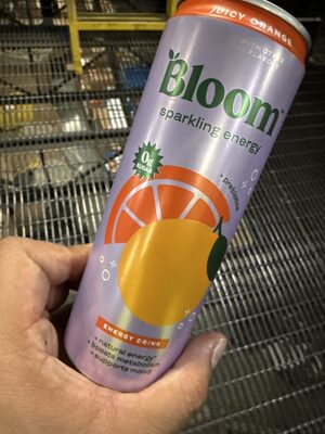 Bloom Sparkling Energy Juicy Orange