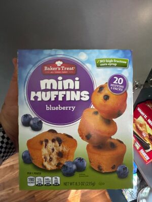 Blue Berry Mini Muffins