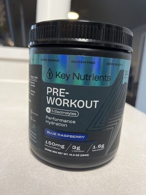Blue Berry Pre Workout + 5 Electrolytes Performance Hydration