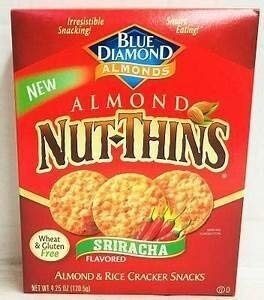 Blue diamond nutthins sriracha flavored almond