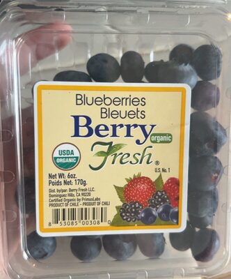 Blueberries organic