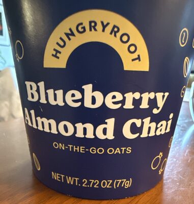 Blueberry Almond Chai On-the-go Oats