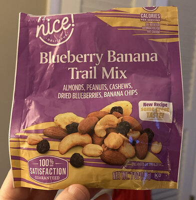 Blueberry Banana Trail Mix