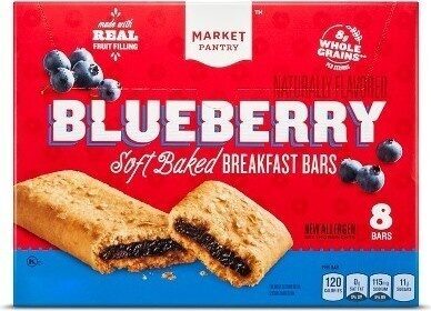 Blueberry cereal bars