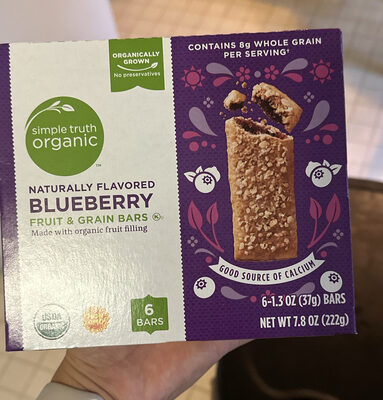 Blueberry Fruit & Grain Bars