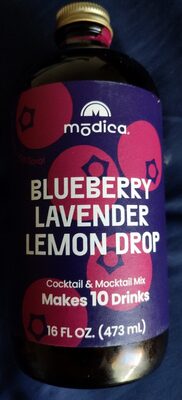 Blueberry Lavender Lemon Drop Cocktail & Cocktail Mix