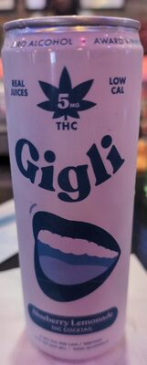 Blueberry Lemonade THC Cocktail