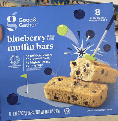 Blueberry Muffin Bar