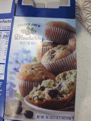 Blueberry muffin mix