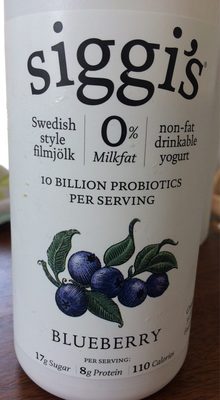 Blueberry Non-fat Drinkable Yogurt