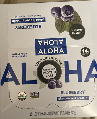 Blueberry Organic Protein Bars