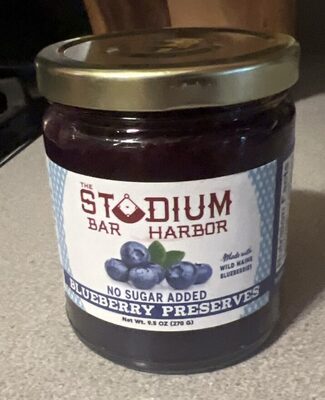 Blueberry Preserves (No Sugar Added)