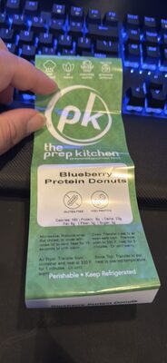 Blueberry Protein Donuts
