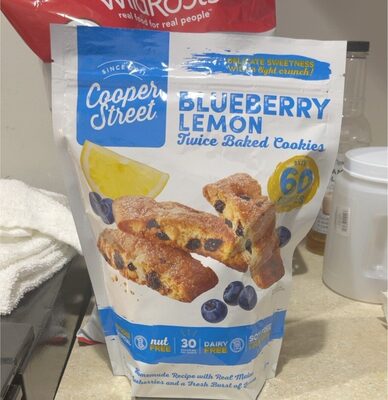 Blueberry’s lemon twice baked cookies