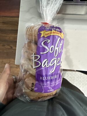 Blueberry Soft Bagel