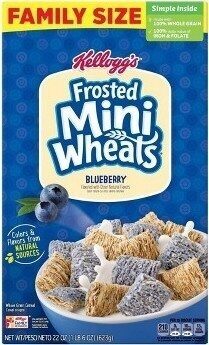 Blueberry whole grain cereal