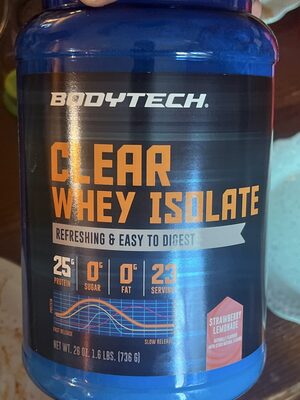 Bodytech Clear Protein Strawberry Lemonade