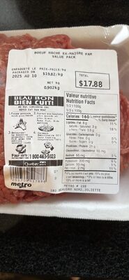 BOEUF HACHE EX-MAIGRE FAM VALUE PACK