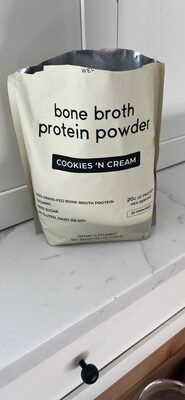 bone broth protein powder cookies 'n cream