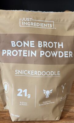 Bone broth protein powder Snickerdoodle