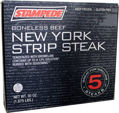 Boneless Beef New York Strip Steak