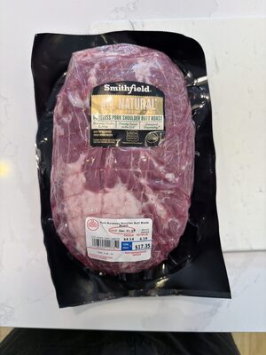 Boneless pork shoulder butt roast