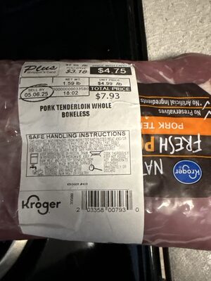 Boneless Pork Tenderloin