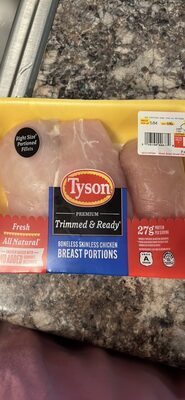 Boneless Skinless Chicken Breast Portions