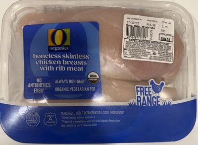 Boneless Skinless Chicken Breast With Rib Meat