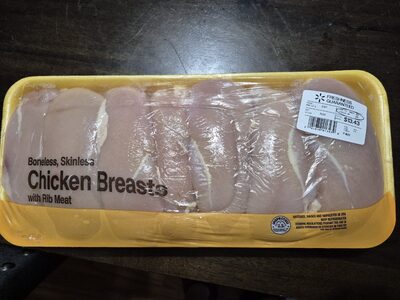 Boneless Skinless Chicken Breast with Rib Meat