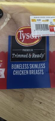 BONELESS SKINLESS CHICKEN BREASTS