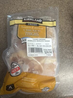 Boneless & Skinless Chicken Thighs