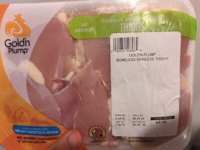 Boneless Skinless Chicken Thighs (Raw)