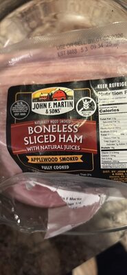 Boneless Sliced Ham with Natural Juices