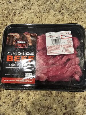 Boneless Strips Beef