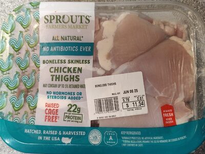 Bonless Skinless Chicken Thighs