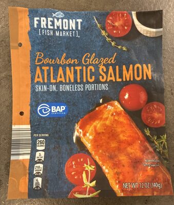 Bourbon Glazed Atlantic Salmon