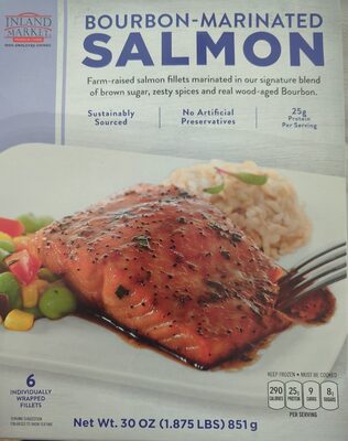 Bourbon-Marinated Salmon