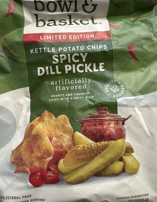 Bowl & Basket Spicy Dill Pickle Kettle Chips