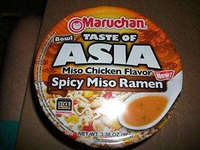 Bowl taste of asia spicy miso